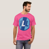 IllヒップホップサークルロゴMike D Pil Spoof Graphic Tシャツ (正面フル)