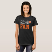 Ill always be his biggest fan Cute Basketball Mom Tシャツ (正面フル)