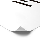 I'll Be Bac Funny Biology Bacteria Pun ポスター (角)