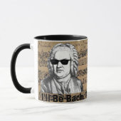 I'll be Bach Gift for Musician, Bach lover マグカップ (左)