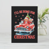 I'll Be Home for Christmas Funny Trump シーズンカード (スタンド正面)