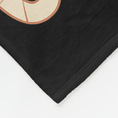 I'll Be In The Office Cigar - Bourbon Whiskey Dad  フリースブランケット (角)