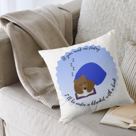 I'll be under a blanket with a book クッション