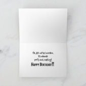 I'll Celebrate Anything - Birthday Card カード (内部)