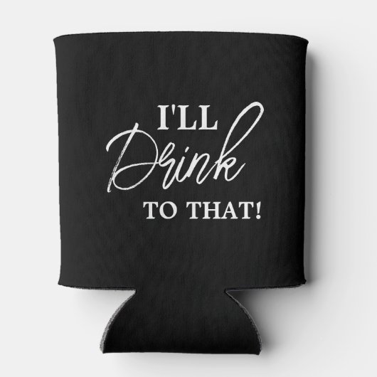 I'll Drink to that Wedding Can Cooler 缶クーラー (裏面)