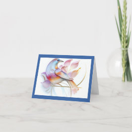 I'll Fly Away(3) 折り紙のグリーティングカード サンキューカード