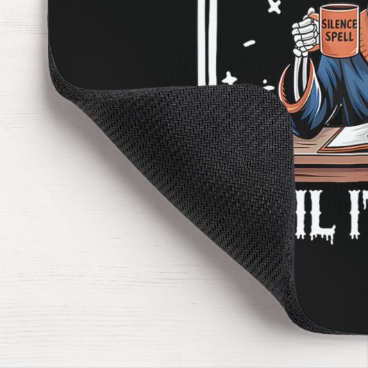 I'll Just Wait Until It's Quiet Born Halloween Cof マウスパッド (コーナー)