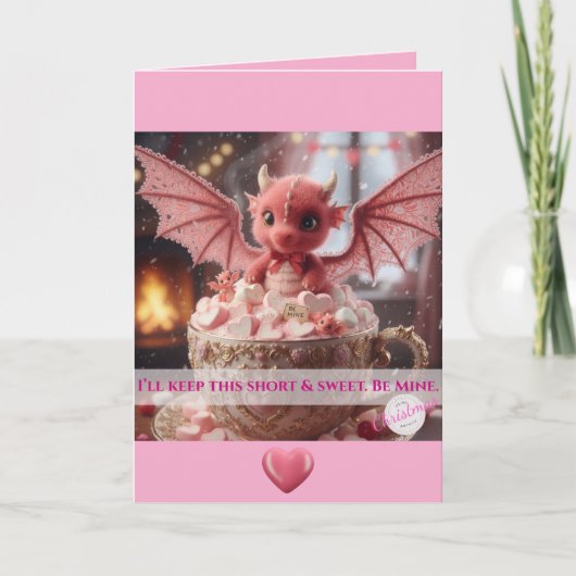 I'll Keep This Short & Sweet. Be Mine. V-day Card カード (正面)