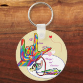 I'll Love You Always and Forever キーホルダー (正面)