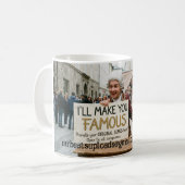 I'll Make You Famous MrBeats Mug! コーヒーマグカップ (正面左)