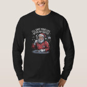 I'll Save Your Life After My Coffee Christmas Tシャツ (正面)