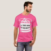 I'Ll Take Mine On The Rocks Rock Climbing Tシャツ (正面フル)