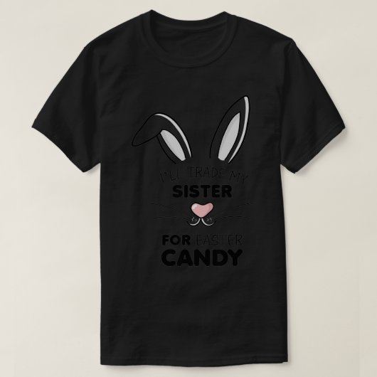 I'll trade my sister for Easter Candy Kids Boys Bu Tシャツ (デザイン正面)