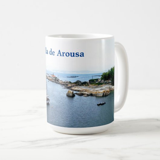 Illa de Arousa コーヒーマグカップ (正面右)