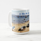 Illa de Arousa コーヒーマグカップ (正面左)