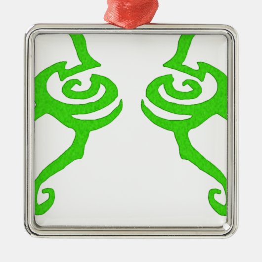 IllidanのRuneのデザイン メタルオーナメント (正面)