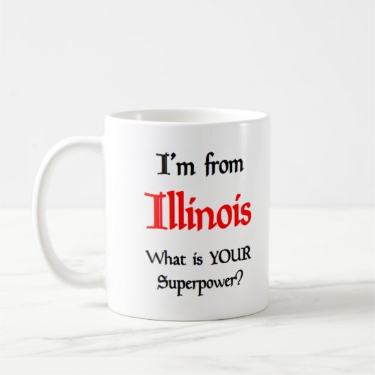 illinois coffee mug コーヒーマグカップ (左)