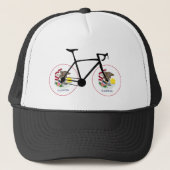 Illinois Flag Cycling キャップ (正面)