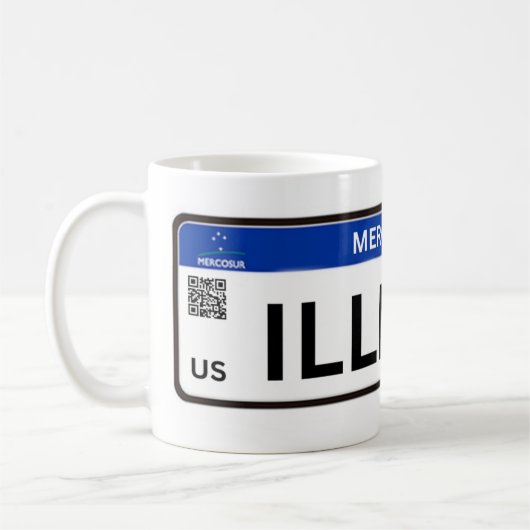Illinois Mercosur コーヒーマグカップ (左)