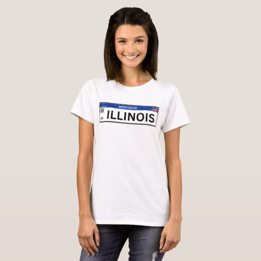 Illinois Mercosur Tシャツ (正面フル)