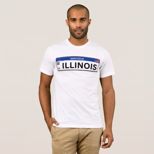 Illinois Mercosur Tシャツ (正面フル)