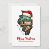 Illinois State Fun Family Christmas シーズンカード (正面)