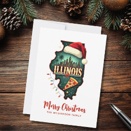 Illinois State Fun Family Christmas シーズンカード