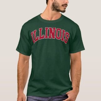 IllinoisThrowback DesignClassic  Tシャツ
