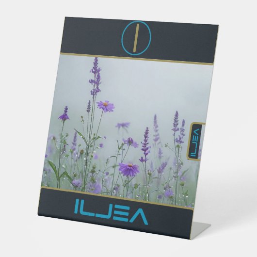 ILLJEA PEDESTAL SIGN 台座サイン (正面)