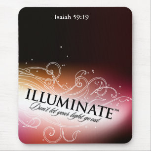 illuminateあなたのライトがマウスパッド出かけないようにしません マウスパッド
