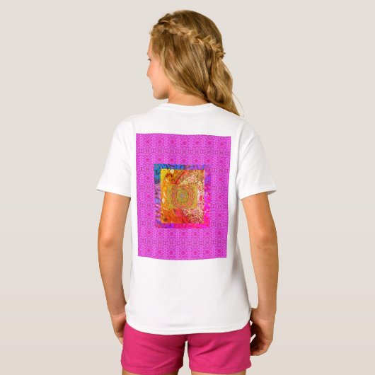 Illuminated Abstract  Tシャツ (裏面フル)