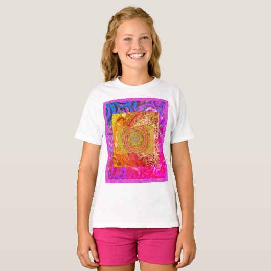 Illuminated Abstract  Tシャツ (正面フル)