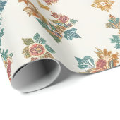 Illuminated Evergreen Christmas Seamless Pattern ラッピングペーパー (ロールコーナー)