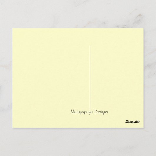 Illuminated Japanese Lanterns ポストカード (裏面)