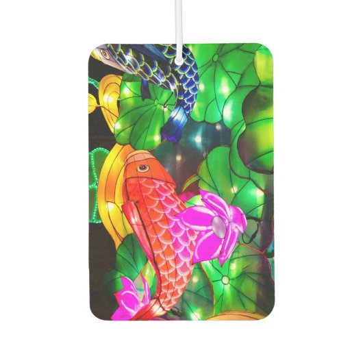 Illuminated Koi カーエアーフレッシュナー (正面)