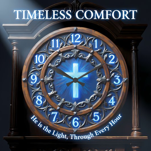 Illuminated Radiant Cross ラージ壁時計