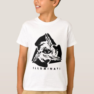 Illuminatiすべての見る目 Tシャツ