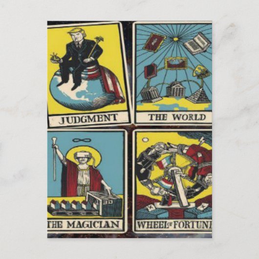 ILLUMINATIのトランプゲーム ポストカード (正面)