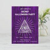 Illuminatiのハローウィンパーティ 招待状 (スタンド正面)