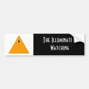 Illuminatiのバンパーステッカー バンパーステッカー