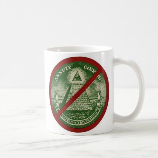 Illuminatiの反マグ コーヒーマグカップ (右)