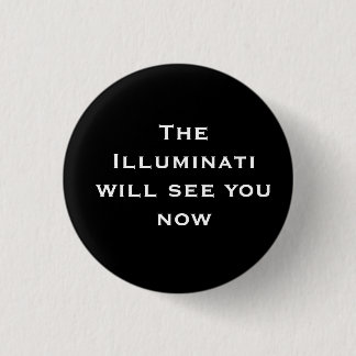 Illuminatiは今会います 缶バッジ