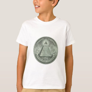 Illuminati -すべての見る目 tシャツ