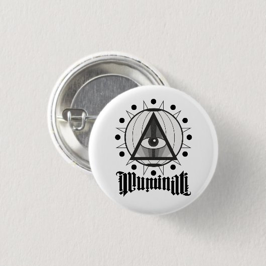 Illuminati 缶バッジ (正面&裏面)