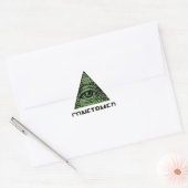 Illuminati Confirmed Sticker 三角形シール (封筒)