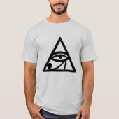 Illuminati Eye Of Horus Men's Alternative Aperrel Tシャツ (正面)