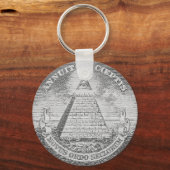illuminati logo キーホルダー (正面)