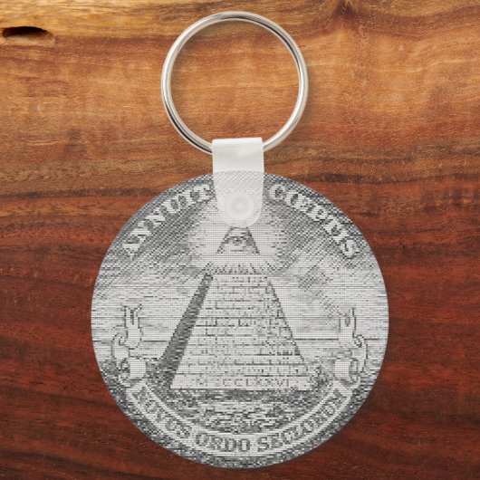 illuminati logo キーホルダー (正面)