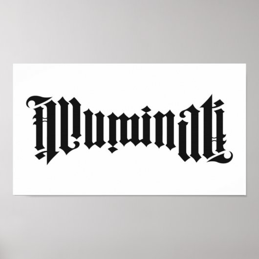 Illuminati poster ポスター (正面)