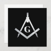 Illuminati Symbol Masonic Conspiracy Pyramid Gift 招待状 (正面/裏面)